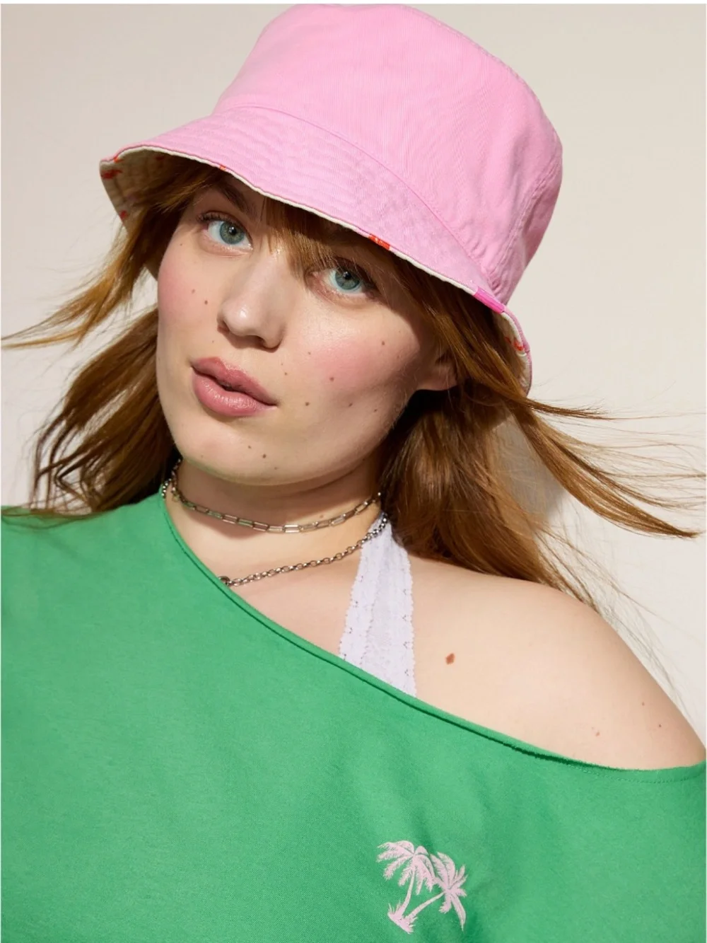 Victoria’s Secret PINK Reversible Floral Bucket Hat